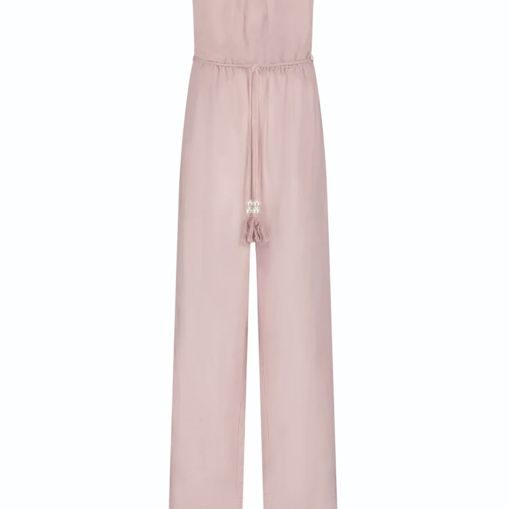 Elegant Pink Sleeveless Jumpsuit